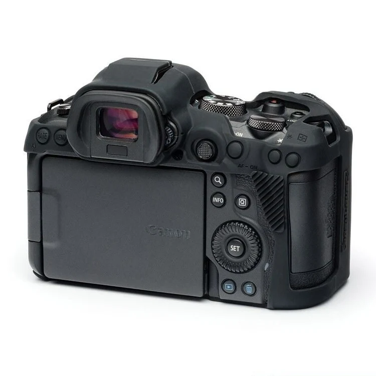 EasyCover Coque pour Canon R5 / R6 Noir