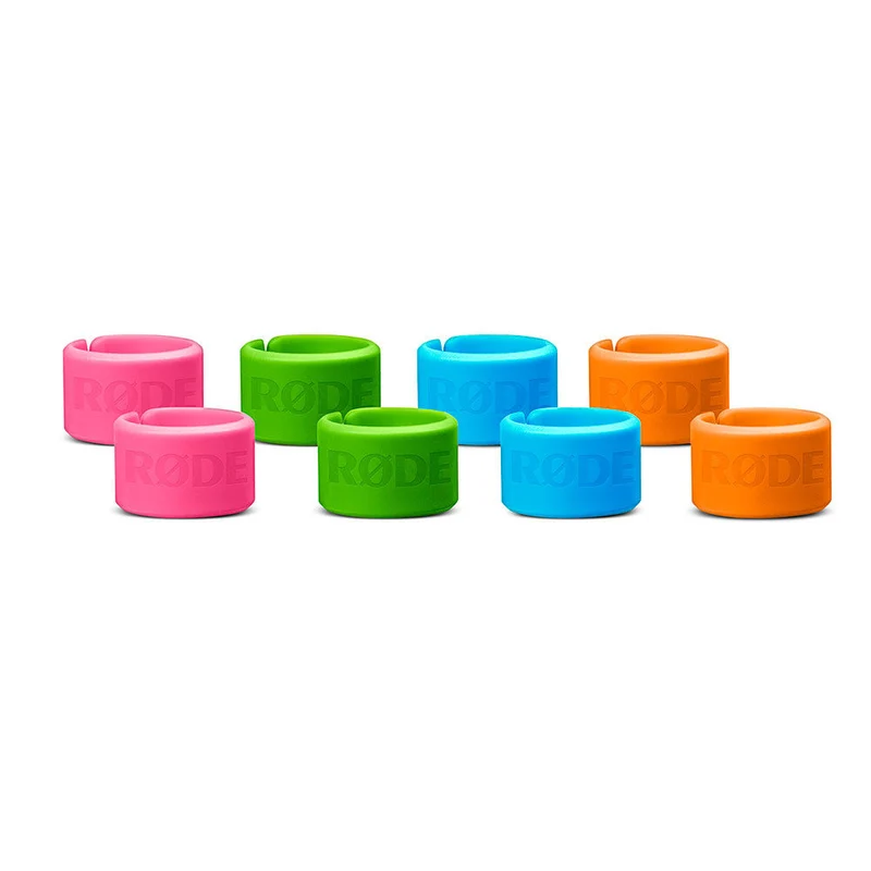 RØDE XLR-ID Lot de 8 Bagues de Couleur