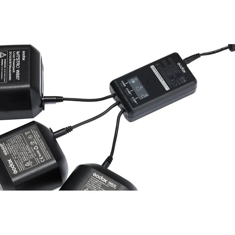 Godox Chargeur de batterie AD600Pro, AD600B, AD400Pro