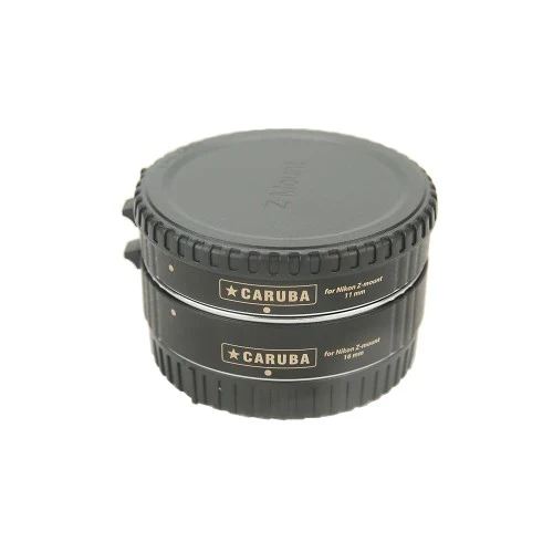 Caruba Set de bagues allonge Nikon Chroom (type II) Z Monture (pour Nikon Z monture appareil photo's)