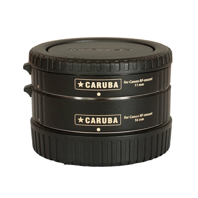 Caruba Set de bagues allonge Canon Chroom (type II) RF SERIE (pour Canon RF appareil photo's)