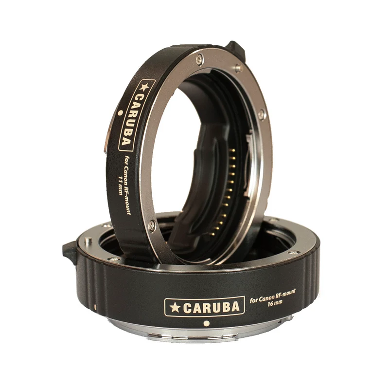 Caruba Set de bagues allonge Canon Chroom (type II) RF SERIE (pour Canon RF appareil photo's)