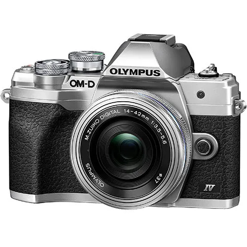 Olympus OM-D E-M10 mark IV Argent + 14-42mm EZ Argent