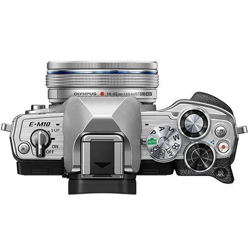 Olympus OM-D E-M10 mark IV Argent + 14-42mm EZ Argent