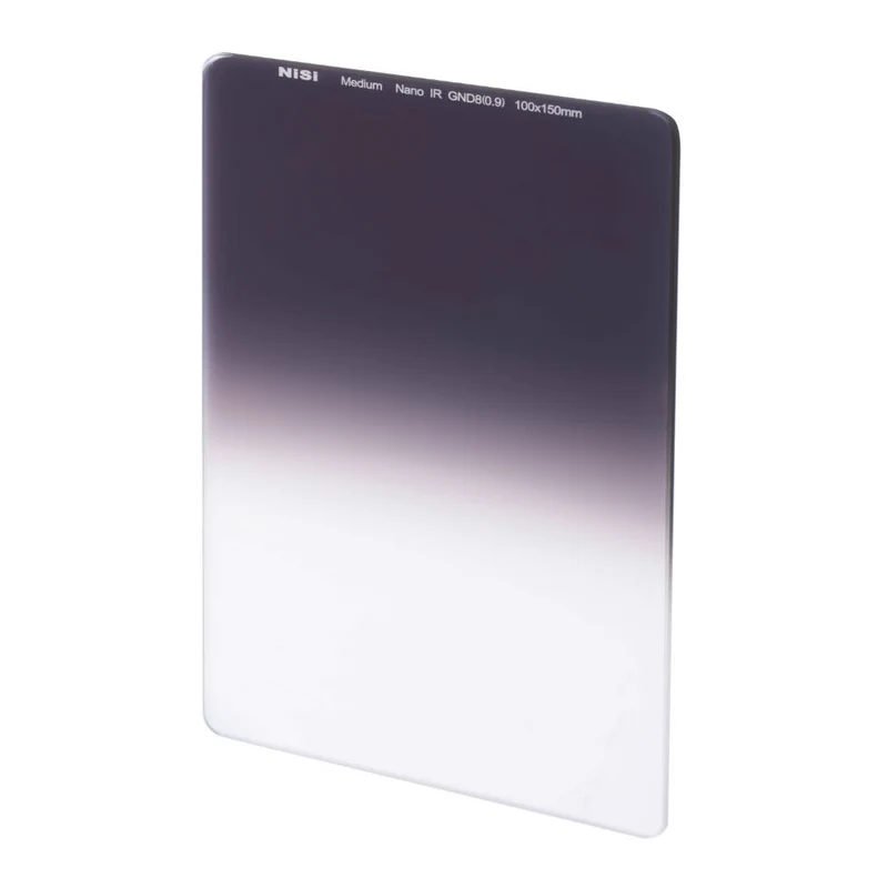 NiSi Medium nano iR GND4 Filtre dégradé gris 2 arrêts pour système 100x150mm
