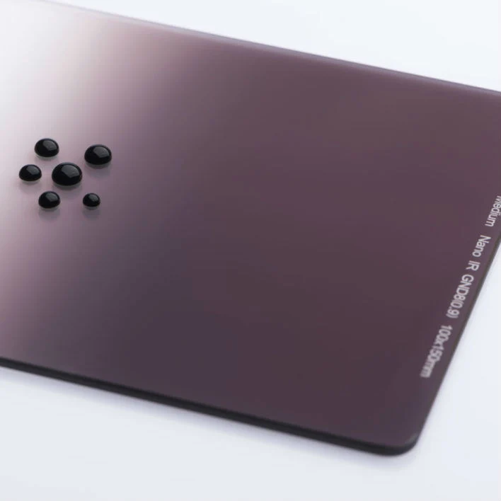 NiSi Medium nano iR GND8 3 Stops Filtre dégradé gris pour système 100x150mm