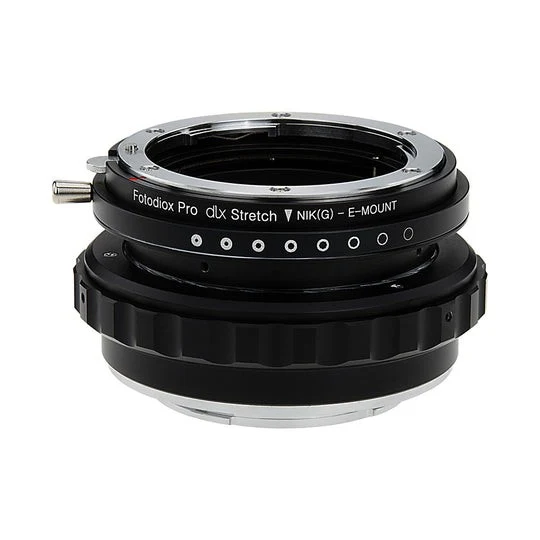 Fotodiox DLX Adaptateur de monture d'objectif extensible Nikon Nikkor F Monture G-Type vers Sony E-Mount