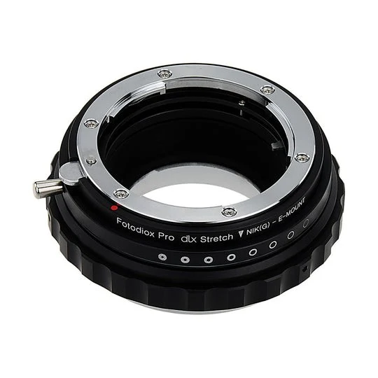 Fotodiox DLX Adaptateur de monture d'objectif extensible Nikon Nikkor F Monture G-Type vers Sony E-Mount