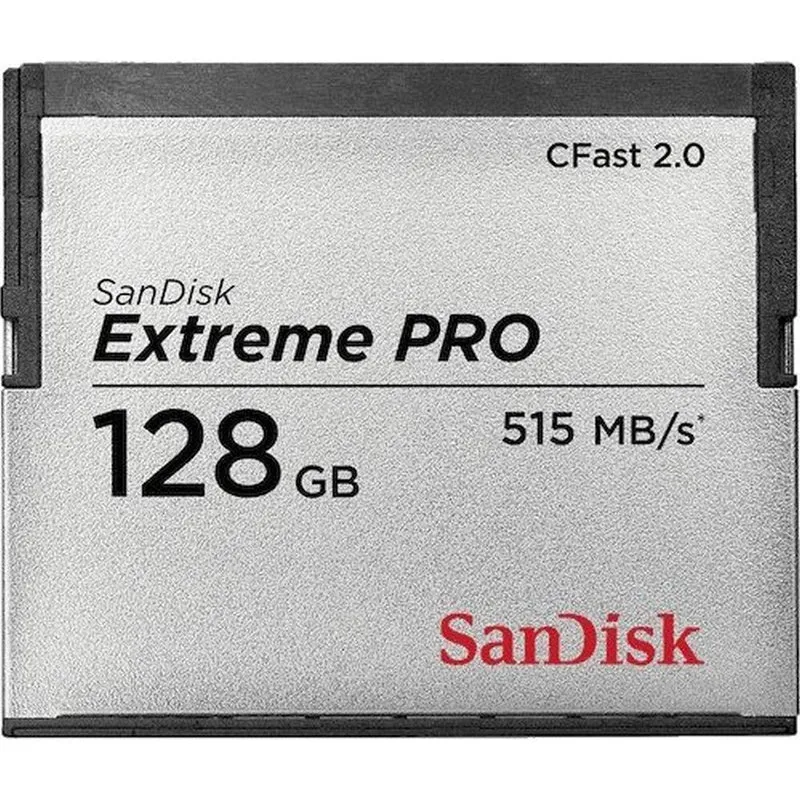 Sandisk Cfast Extreme Pro 2.0 128 Go 525 Mo/s