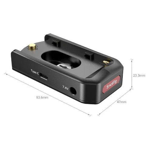 SmallRig Plaque d'adaptation de batterie 3168 NP-F Édition professionnelle