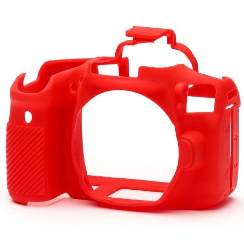 easyCover Housse de protection pour Canon 90D Rouge