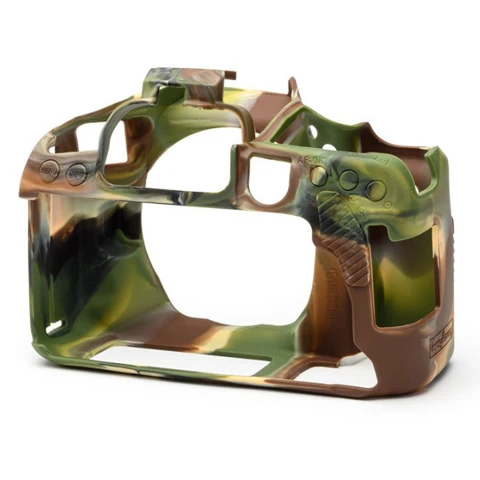 easyCover Boîtier Cover pour Canon 90D Camouflage