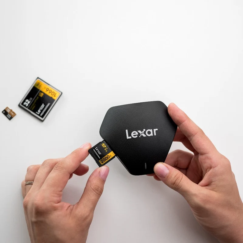 Lexar Lecteur multi-cartes 3-en-1 USB 3.1 Type-C