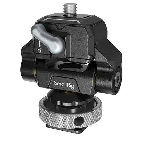 SmallRig 3514 Mini-support de moniteur à dégagement rapide encastrable HawkLock avec griffe