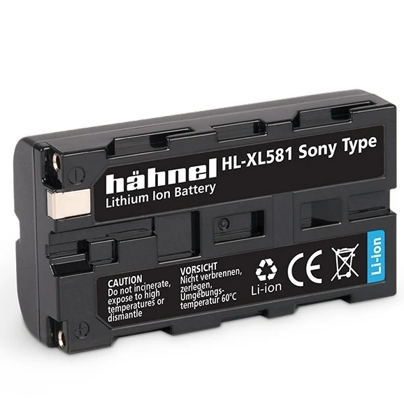 (Hähnel) Batterie Sony NP-F530 / NP-F550 / NP-F570
