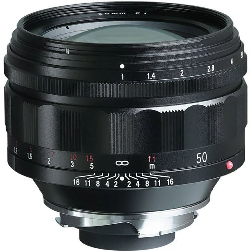 Voigtländer Nokton Objectif 1.0/50mm asphérique VM noir