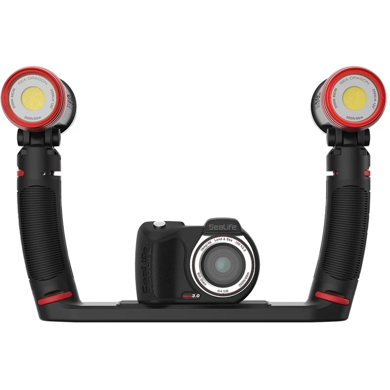 SeaLife Micro 3.0 64 GB appareil photo sous-marin Pro DUO5000 (2x 2500) Light Set