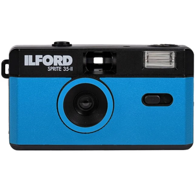 ILFORD Caméra Sprite 35-II noir & bleu
