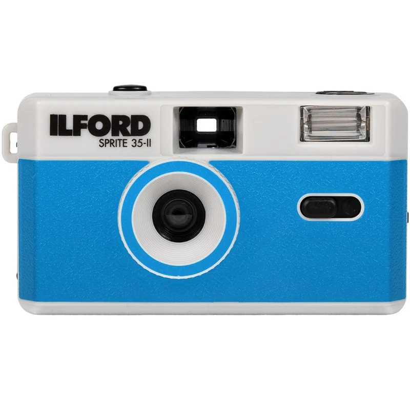 ILFORD Caméra Sprite 35-II argent & bleu
