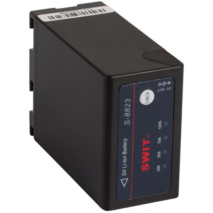 Swit S-8823 DV Batterie pour JVC GY-HM100 Series,BN-VF823U, DC Out 18Wh