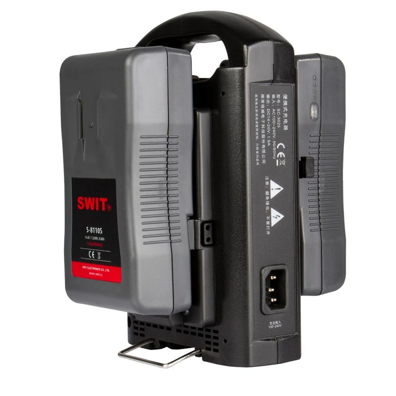 Swit SC-302S 2-Channel Sequential V-Mount Chargeur