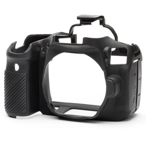 easyCover Boîtier Cover pour Canon 90D Noir