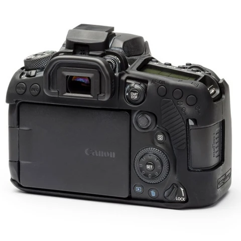 easyCover Boîtier Cover pour Canon 90D Noir