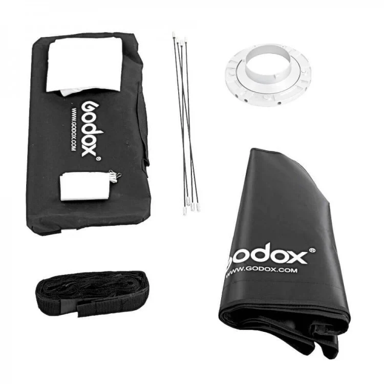 Godox Softbox Bowens Monture + Grid - 80x120cm