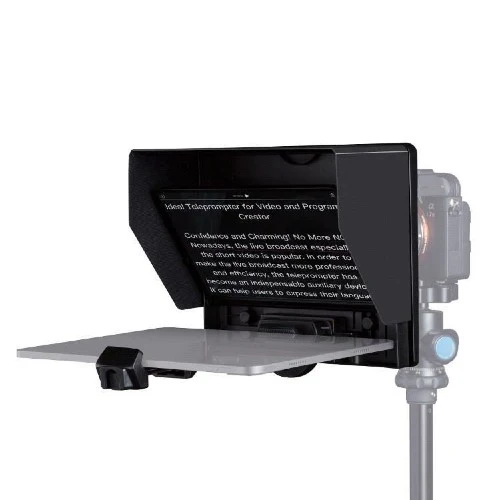 FEELWORLD TP10 Téléprompteur 10 Pouces Smartphone/Tablette (Incl. Sac de Transport)