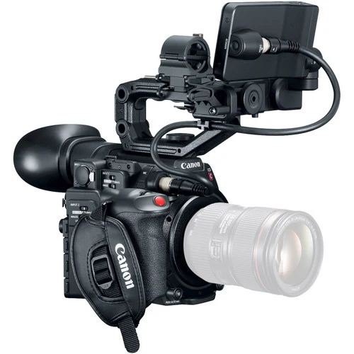 Canon Caméra de Cinéma à Montage EOS C200 EF avec Poignée, Viseur et Moniteur