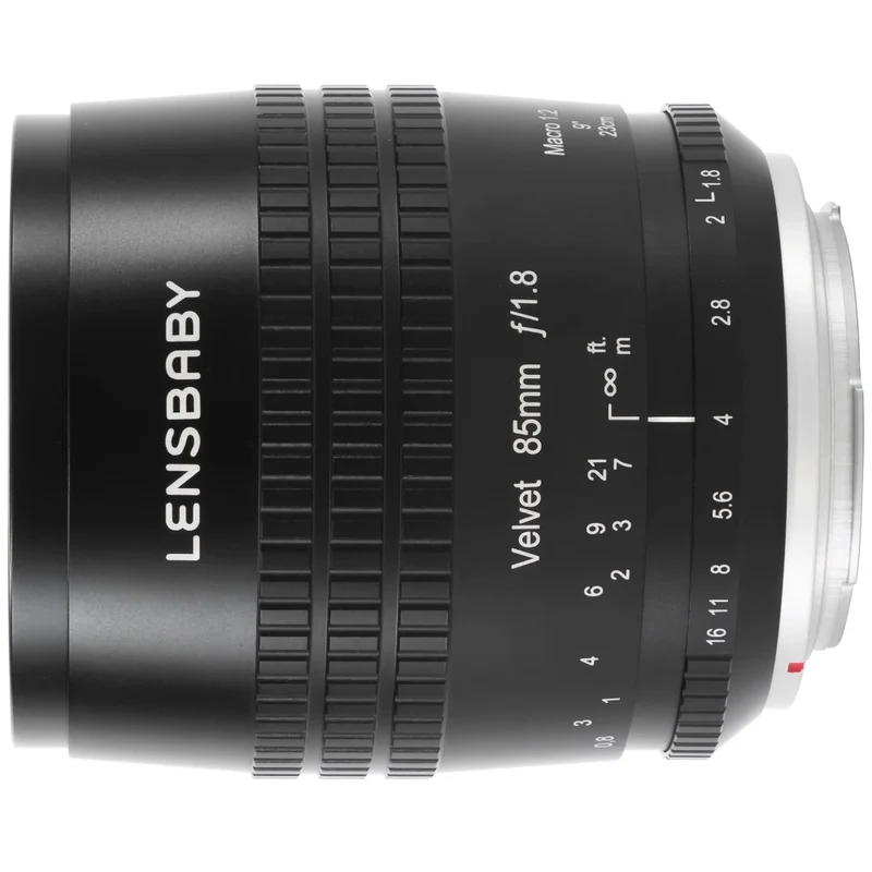 Lensbaby Velvet 85 Noir Canon