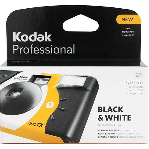 Kodak Professional Tri-X B&W 400 27 Exp Single Use Appareil photo