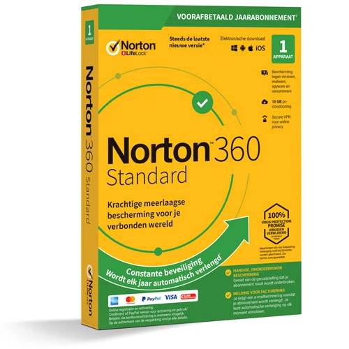 Norton 360 Standard 10 Go, 1 Appareil *TÉLÉCHARGER*