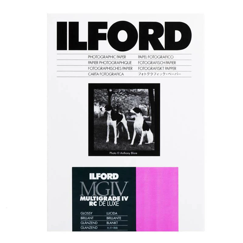 Ilford Multigrade RC Deluxe 1M 12,7 x 17,8 - 25 feuilles