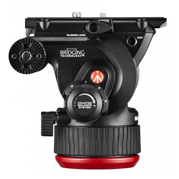 Manfrotto 504X & Fast Twin Leg Alu Trépied