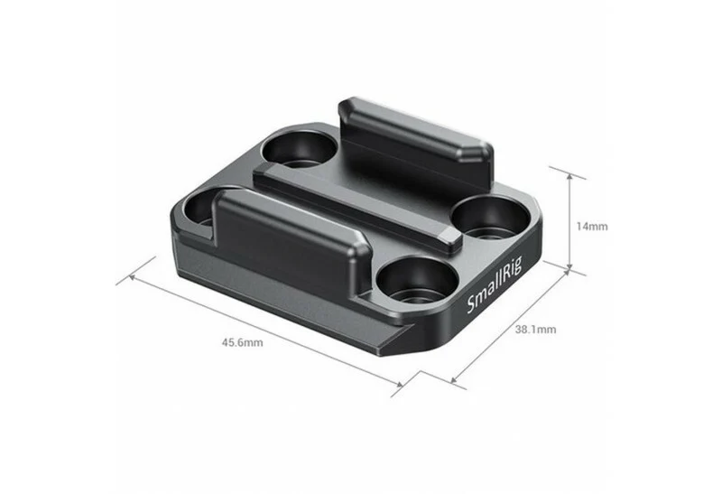 SmallRig 2668 Adaptateur de boucle avec plaque de fixation rapide Arca pour caméras GoPro