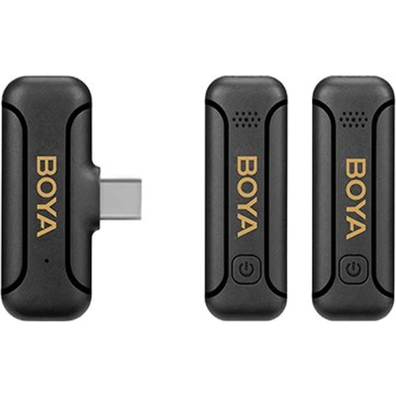 Boya BY-WM3T2-U2 Microphone sans Fil de Type C avec Deux Émetteurs