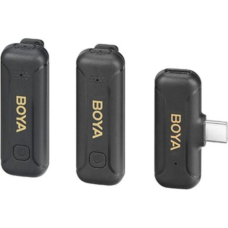 Boya BY-WM3T2-U2 Microphone sans Fil de Type C avec Deux Émetteurs