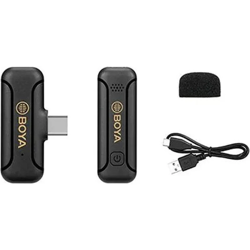 Boya BY-WM3T2-U1 Microphone sans Fil de Type C avec un Émetteur