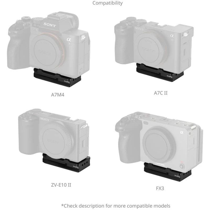 SmallRig MD5423 Plaque de Montage Arca-Swiss pour AirTag pour Sony