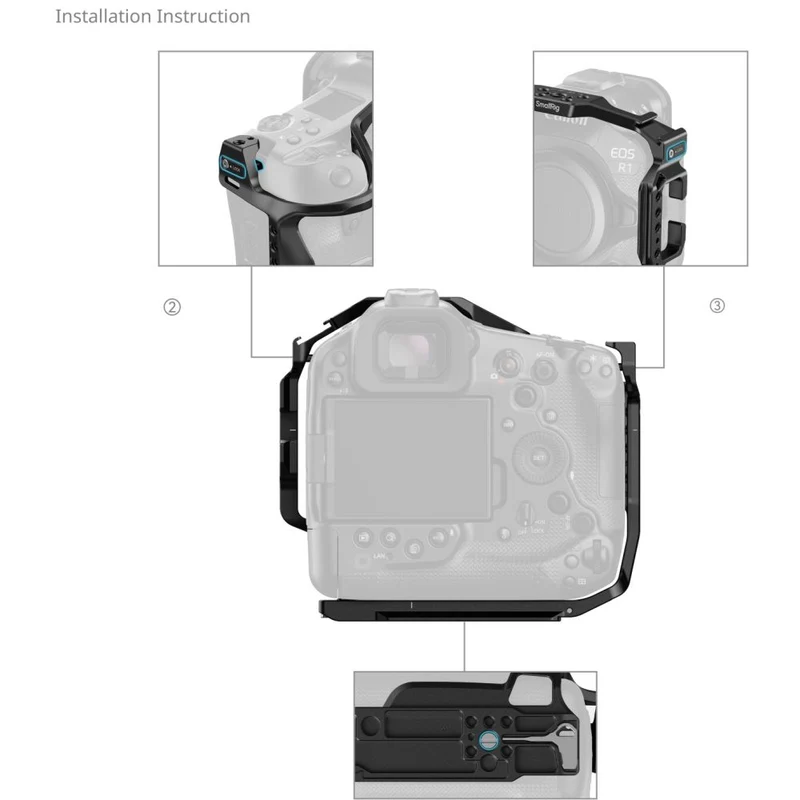 SmallRig 5413 Cage pour Canon EOS R1