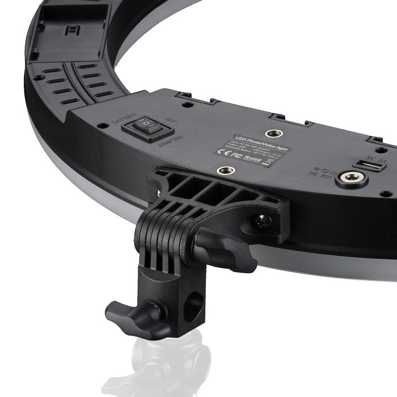Bresser STR-48 SMD LED Lampe Annulaire Bi-Color 48W
