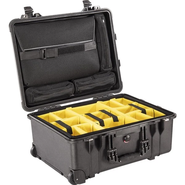 Peli™ 1564 Valise de protection noire avec jeu de séparateurs