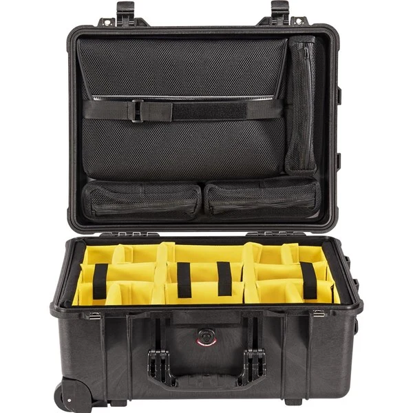 Peli™ 1564 Valise de protection noire avec jeu de séparateurs