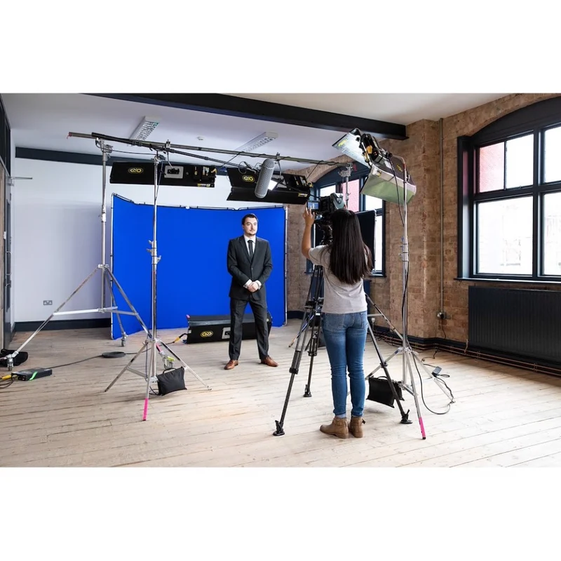 Lastolite Panoramic Background 400cm Chromakey Bleu