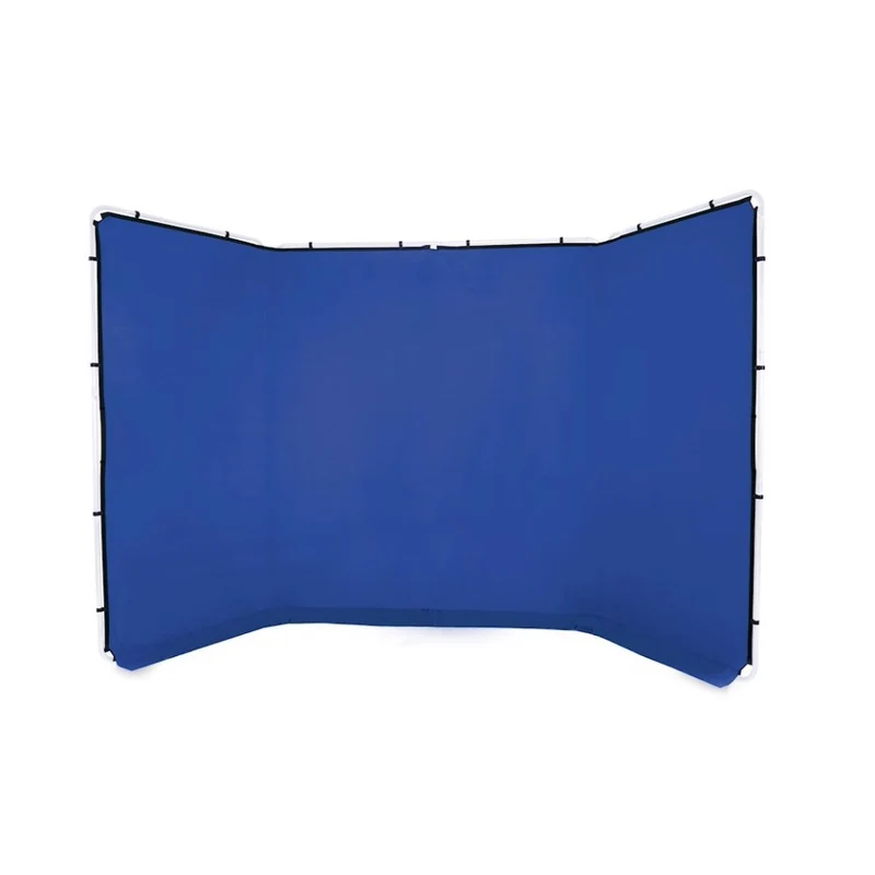 Manfrotto Panoramic Fond 400cm cover chromakey Bleu