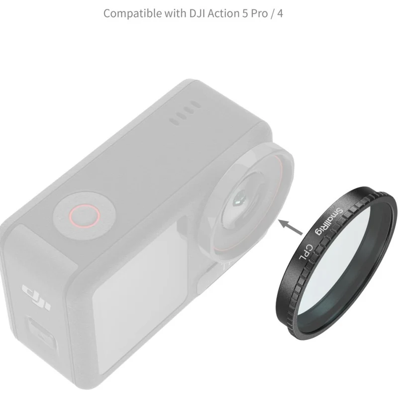 SmallRig 5411 Kit filtre ND pour DJI Osmo Action 5 Pro / 4