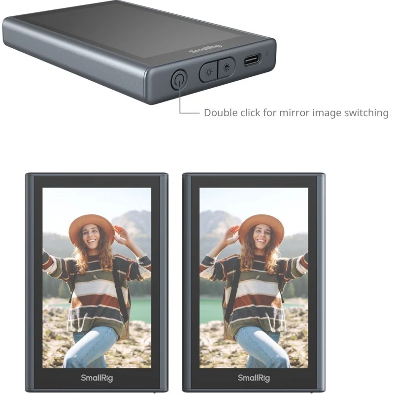 SmallRig 4851B Moniteur vidéo sans fil pour téléphone (Kit Vlog)