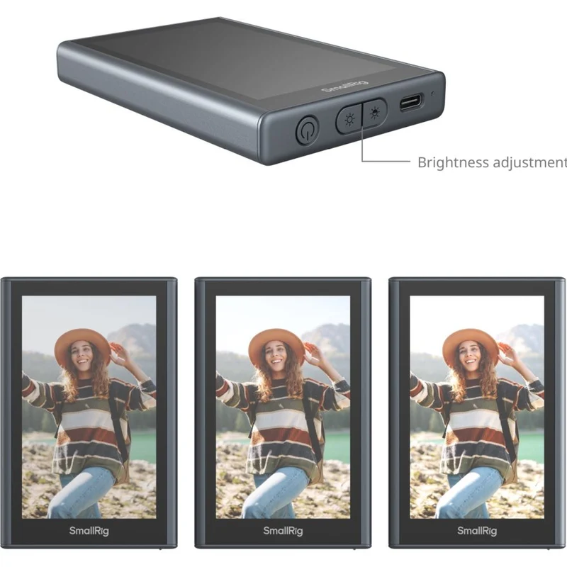 SmallRig 4851B Moniteur vidéo sans fil pour téléphone (Kit Vlog)