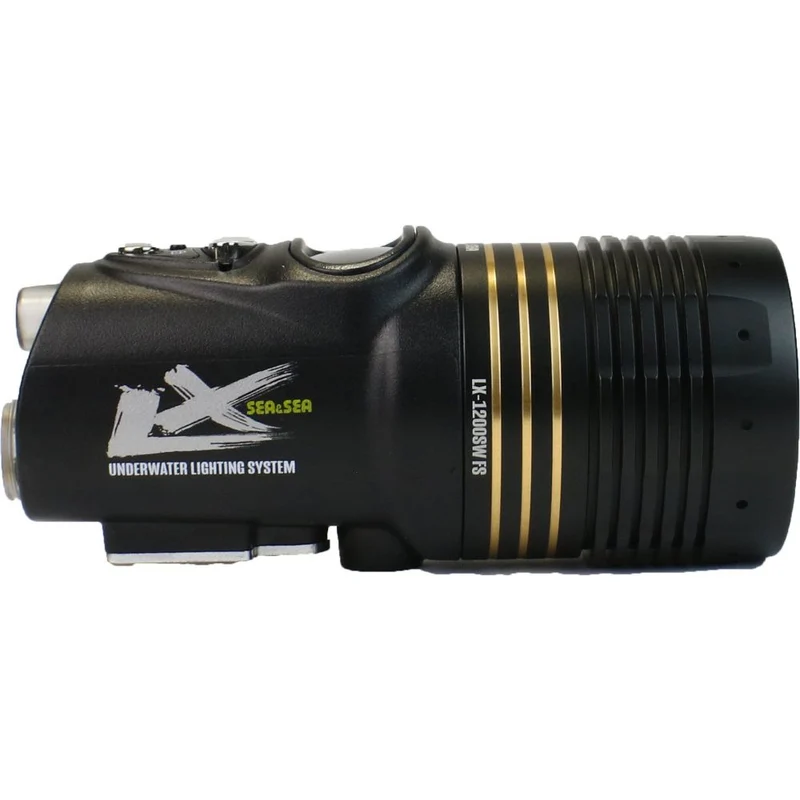 Sea&Sea Kit d'éclairage photo et vidéo LX-1200SW, noir